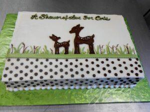 Deer Baby Celebration Cake Santa Clarita