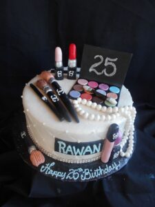 Make-up Cake Adult and Teen Birthday Cakes