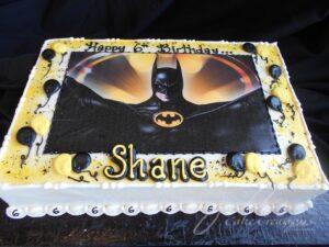 Batman Edible Image Children's Birthday Cakes Santa Clarita