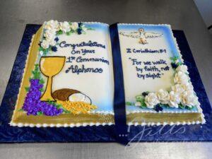 Bible Corinthians Religious Cake Santa Clarita