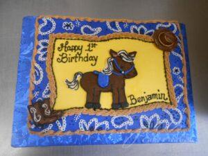 Cowboy Children's Birthday Cakes Santa Clarita