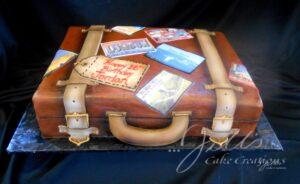 Suitcase Travel Cake Adult and Teen Birthday Cakes