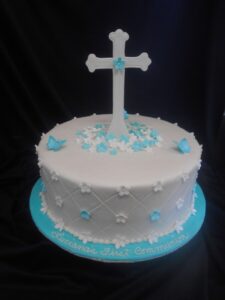 Cross Communion Religious Cake Santa Clarita