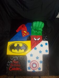 Super Heros 4th Birthday Cake Children's Birthday Cakes Santa Clarita