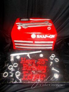 Tool Box Handy Man Mechanic Cake Adult and Teen Birthday Cakes