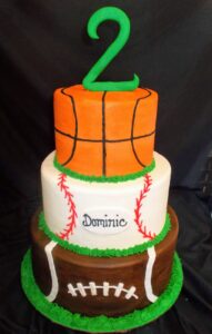 Sports Children's Birthday Cakes Santa Clarita