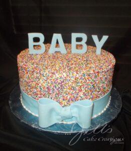 Baby Sprinkle Celebration Cake Santa Clarita