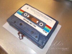 Cassette Tape Adult and Teen Birthday Cakes