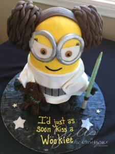 Minion Princess Leaia Children's Birthday Cakes Santa Clarita