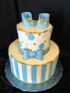 Baby Shoes Baby Celebration Cake Santa Clarita