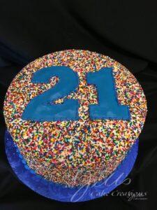 Sprinkles 21st Birthday Classic Cake