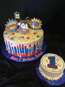 SuperMan Children's Birthday Cakes Santa Clarita