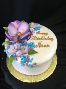 Purple Magnolia Classic Cake