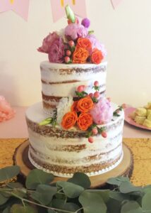 Basic Wedding Cakes Santa Clarita Flowers Almost Naked