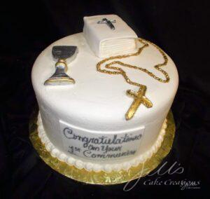 Communion Religious Cake Santa Clarita