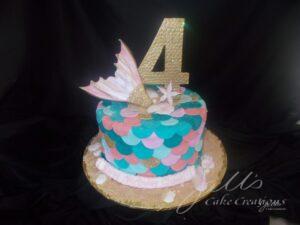 Mermaid Ocean Children's Birthday Cakes Santa Clarita