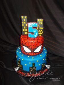 SpiderMan New York City Children's Birthday Cakes Santa Clarita